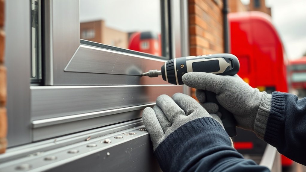Aluminium Window Repair Poplar