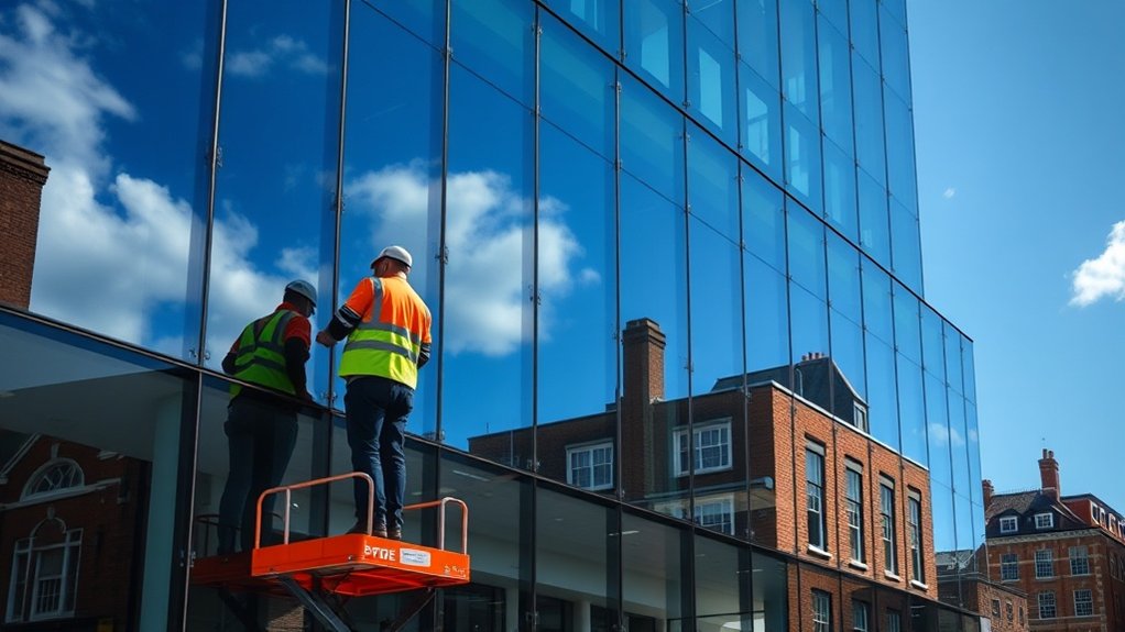 Commercial Glazing Canary Wharf