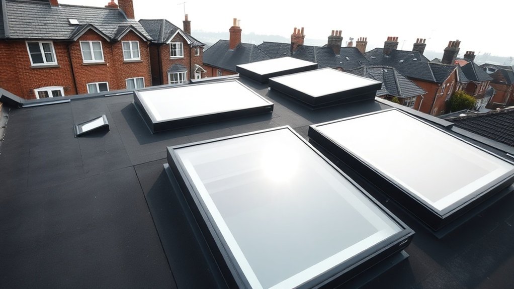 Flat Roof Skylights Poplar