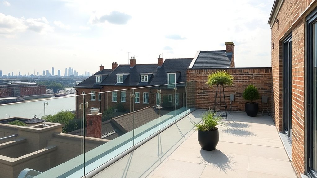Frameless Glass Balustrades Poplar