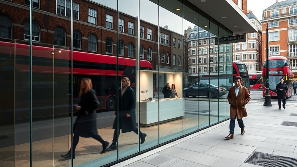 Frameless Glass Shop Fronts Poplar
