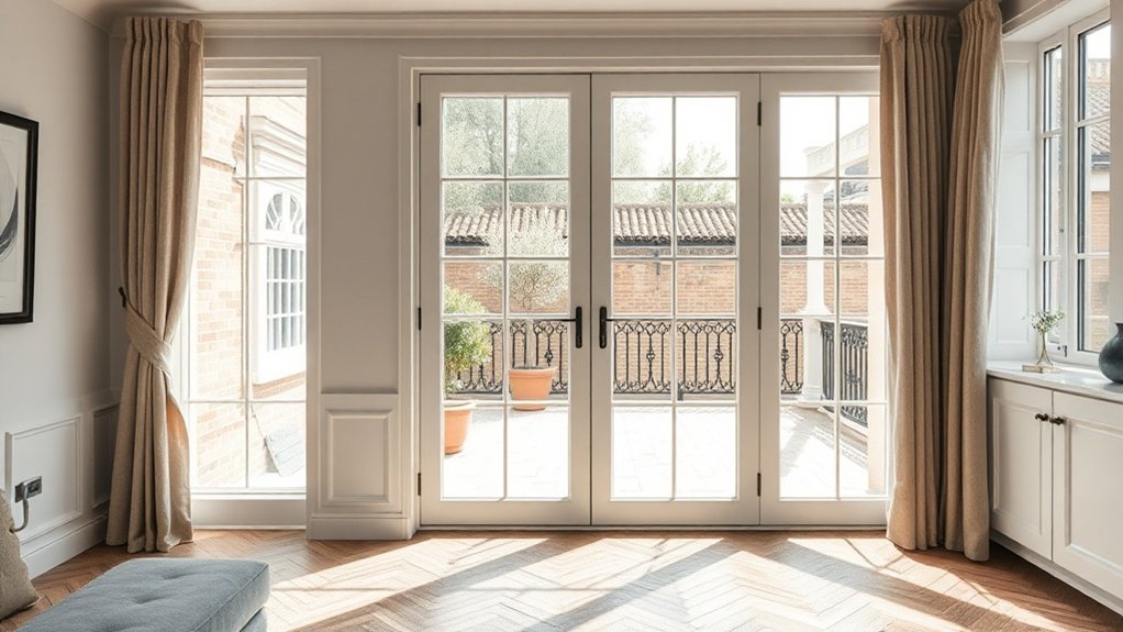 French Door Glazing Poplar