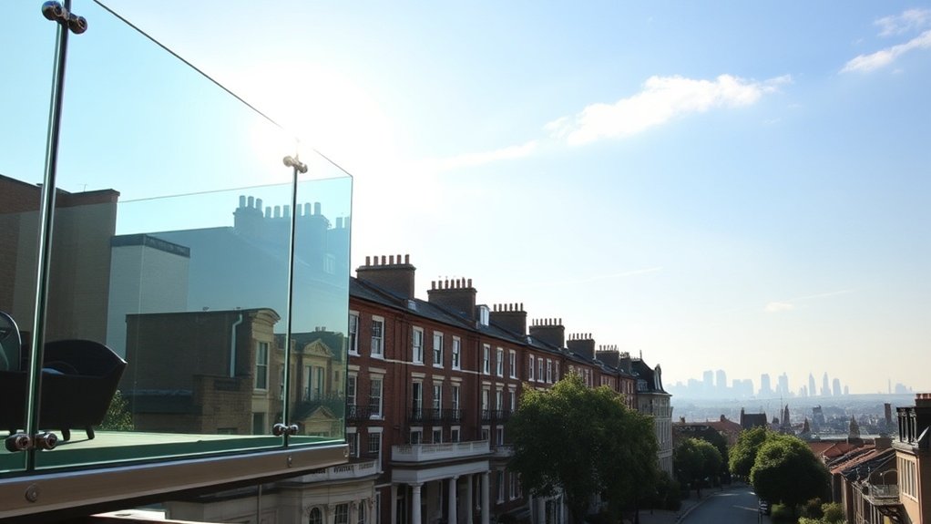 Glass Balustrades & Balconies Poplar