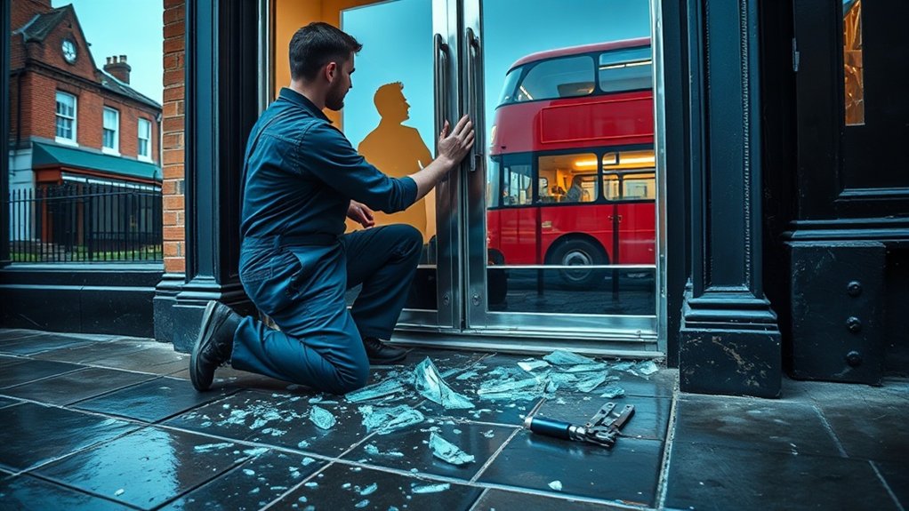 Glass Door Repair Poplar