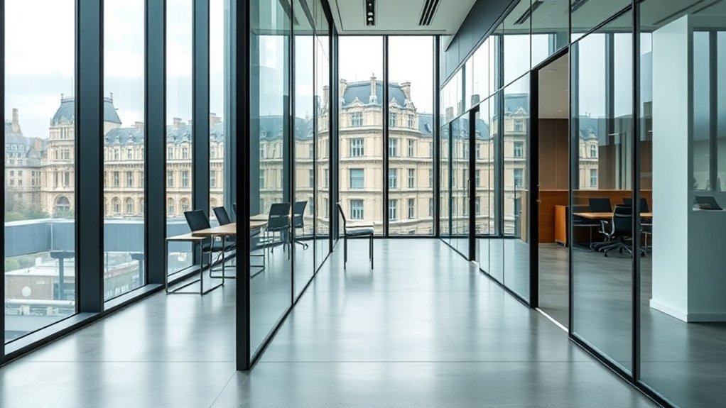 Glass Partitions Poplar