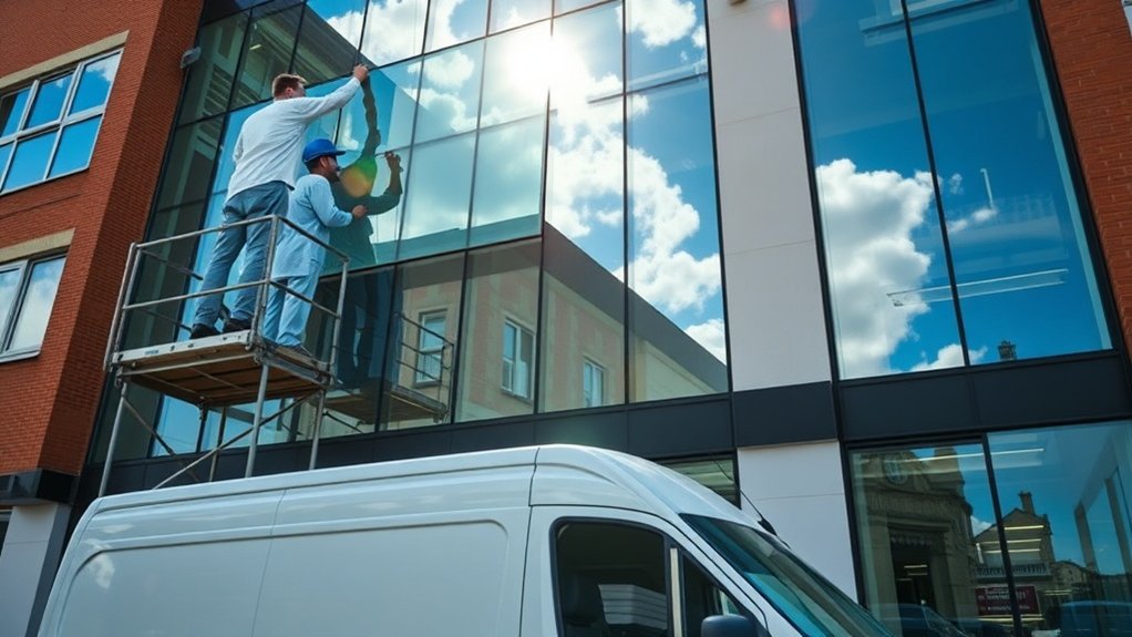 Glazier in Limehouse