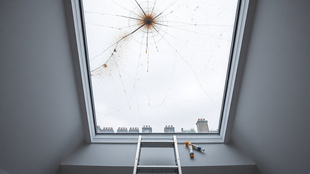 Leaking Skylight Repair Poplar