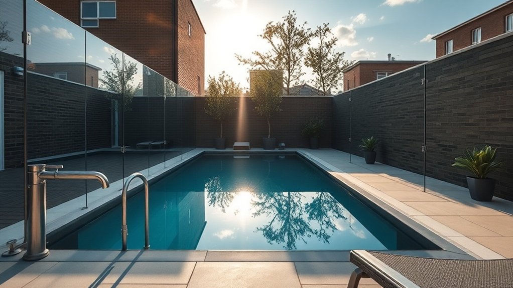 Pool Glass Fencing Poplar