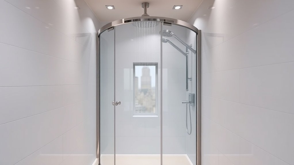 Quadrant Shower Enclosures Poplar