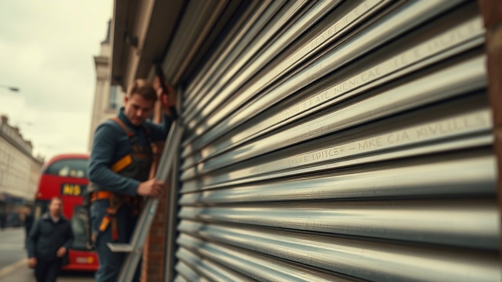 Roller Shutter Installation Poplar