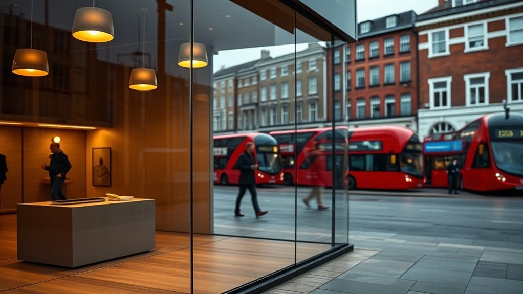 Shop Front Glazing Canary Wharf
