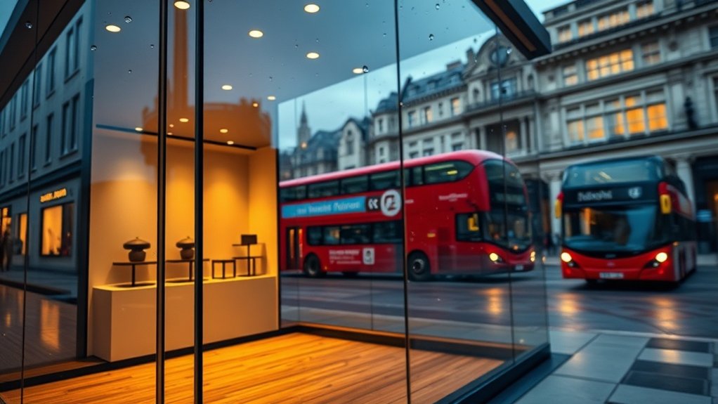 Shop Front Glazing Poplar