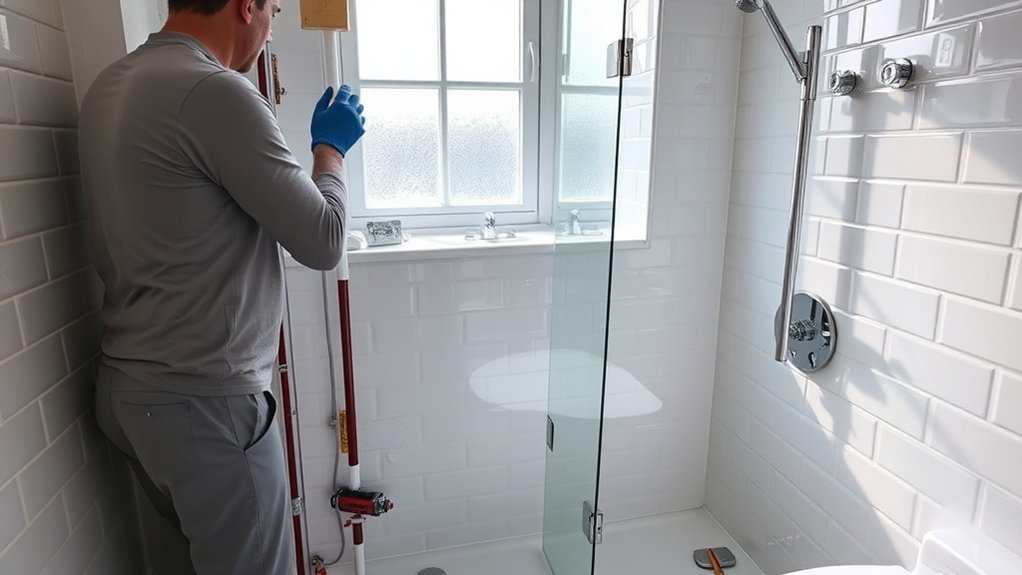 Shower Screen Replacement Poplar
