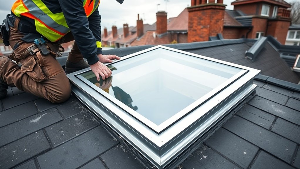 Skylight Installation Aberfeldy Village