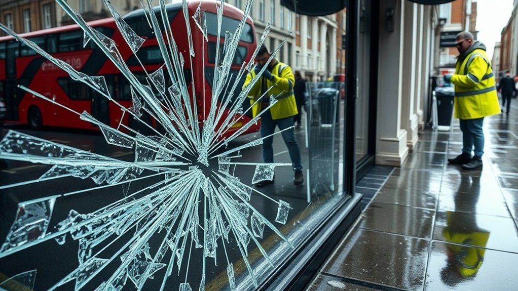 Smashed Window Repair Poplar