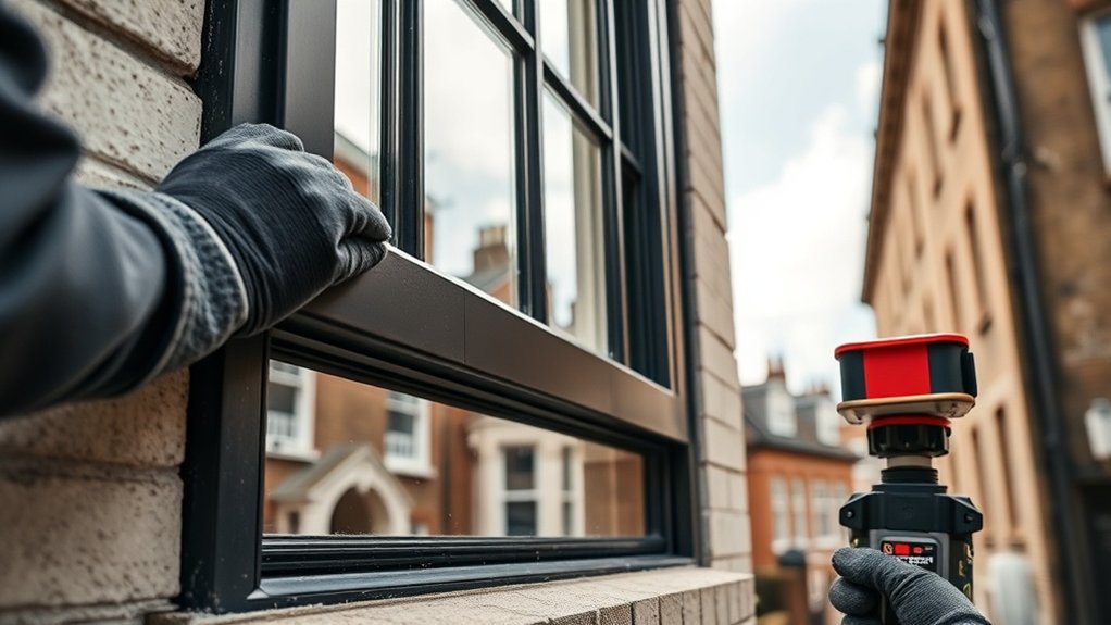 Steel Window Installation Poplar