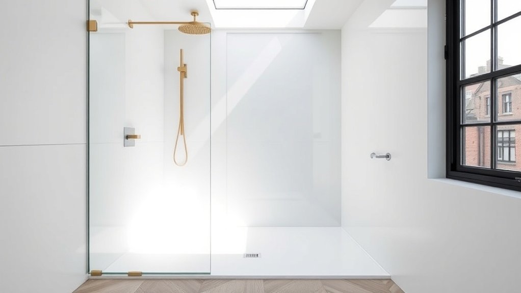 Walk-In Shower Screens Poplar