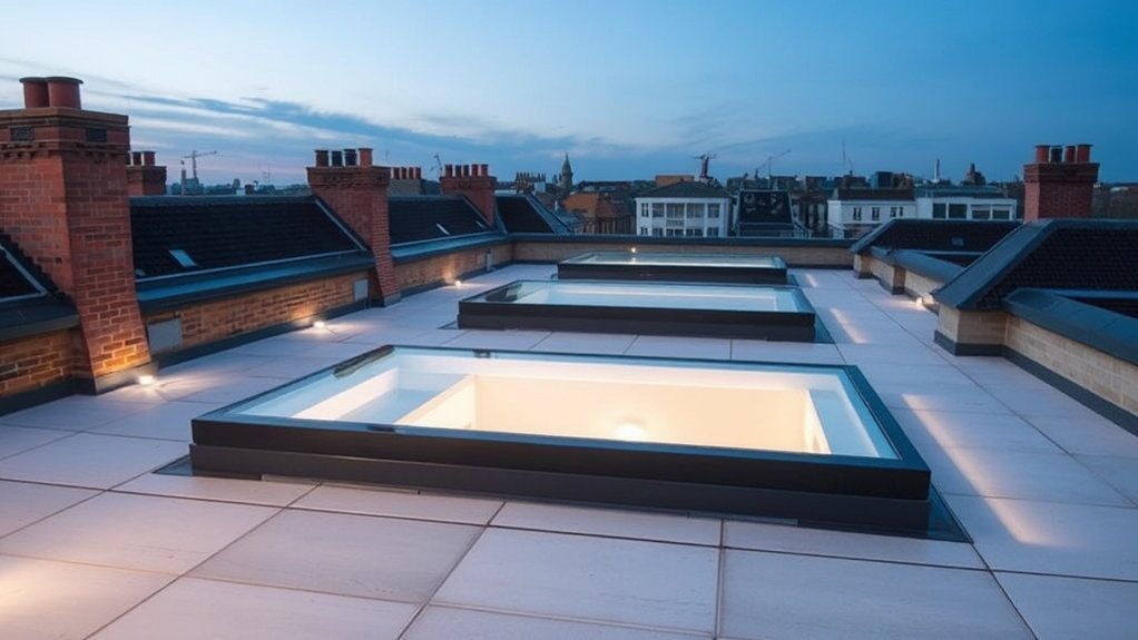 Walk-On Roof Lights Poplar