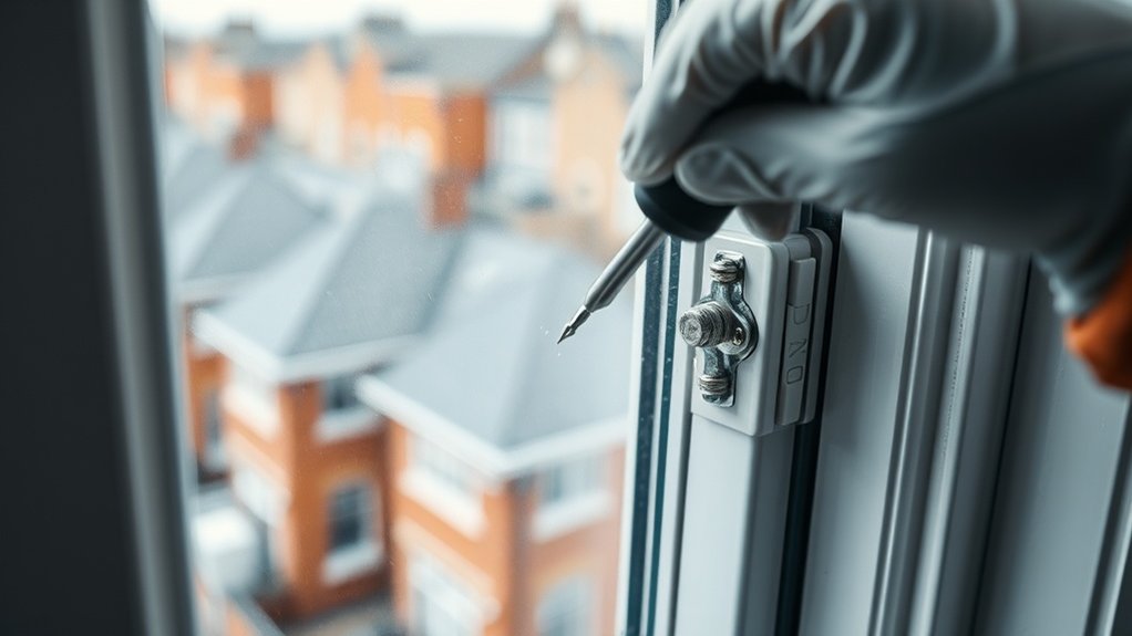Window Hinge Repair Poplar