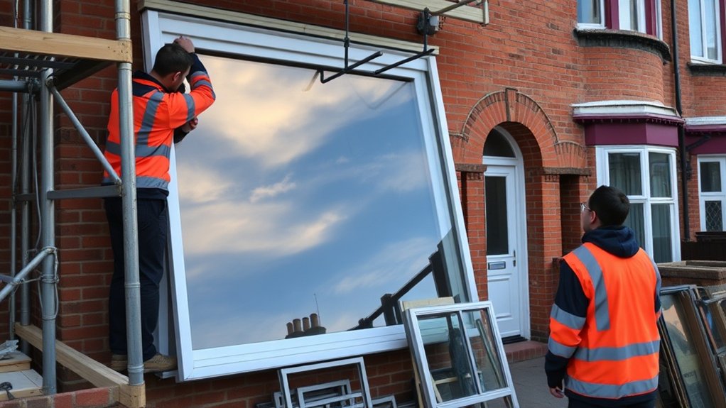 Window Installation Canary Wharf